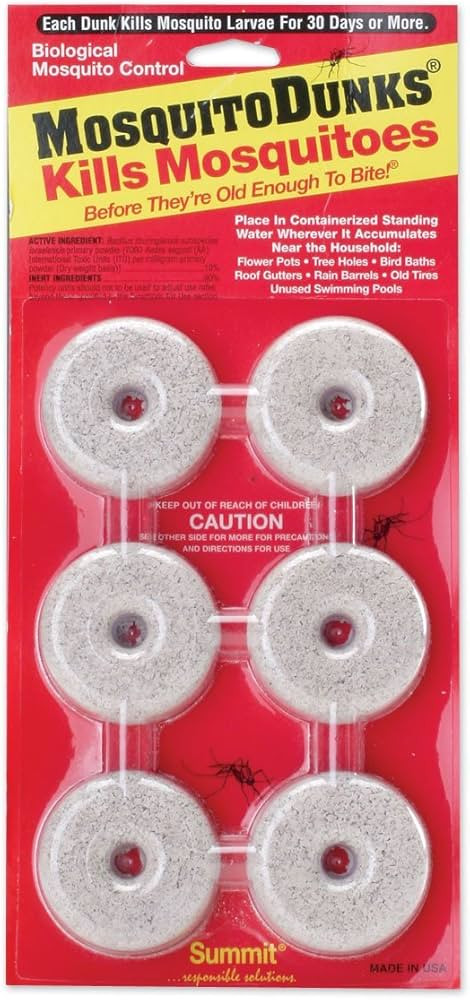 Summit...responsible solutions 110-12 Mosquito Dunks, 6-Pack | Amazon (US)