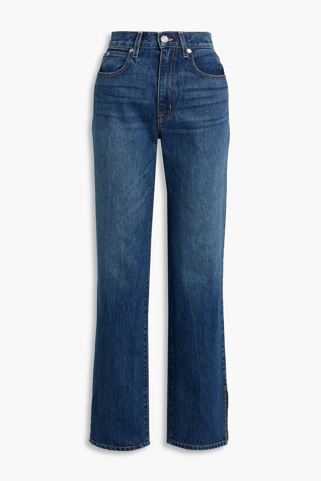 SLVRLAKE London high-rise straight-leg jeans | Sale up to 70% off | THE OUTNET | The Outnet (US and CA)