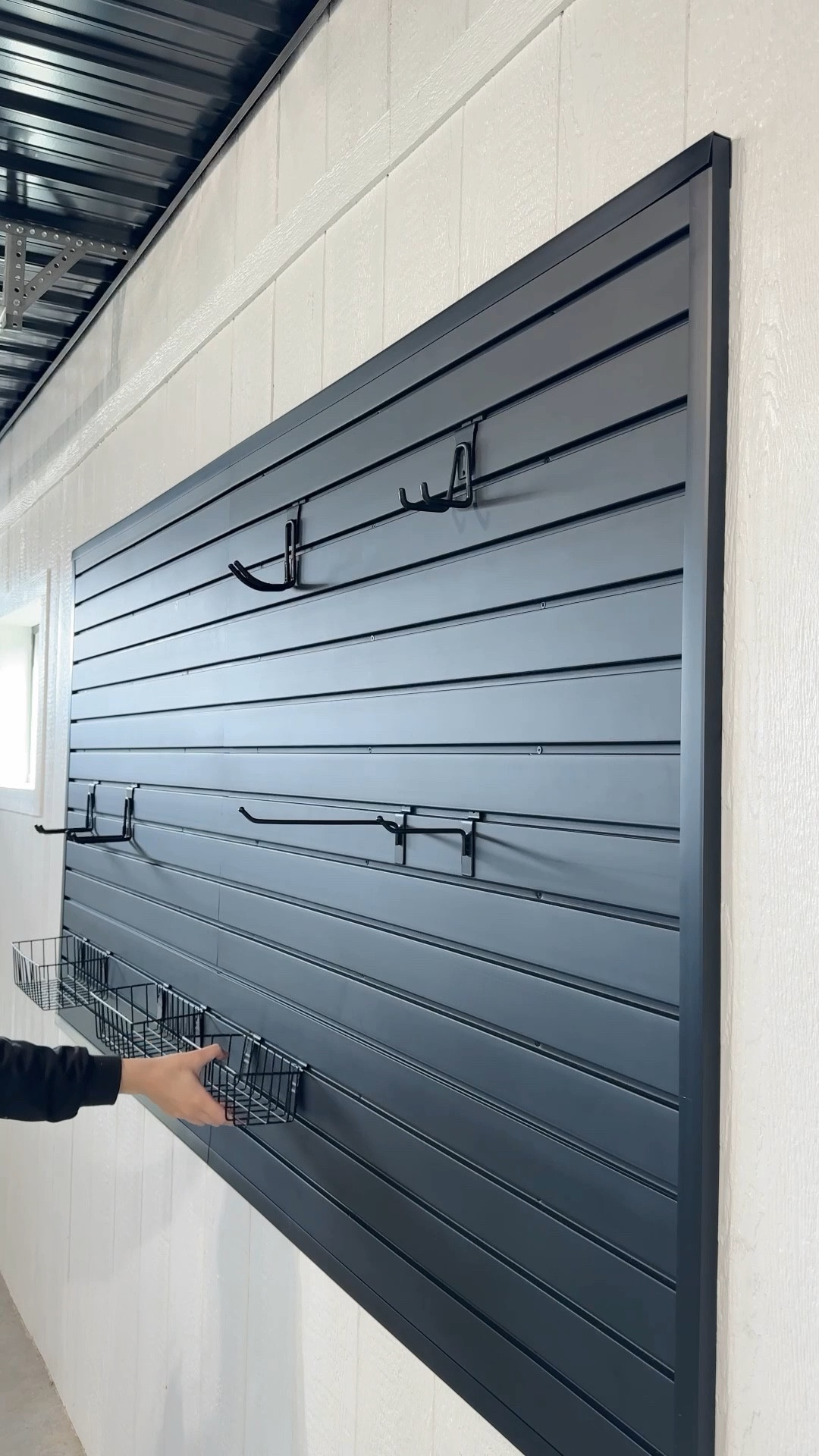 Garage slat wall currently under $100 🤯 accessory kit is from Amazon!

@Wayfair #wayfair

#LTKHome #LTKSaleAlert