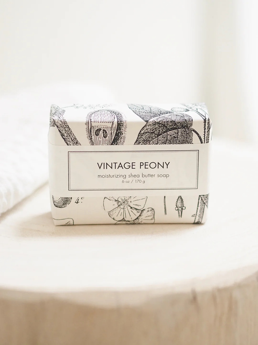 Vintage Peony Bar Soap | The Cross Decor & Design