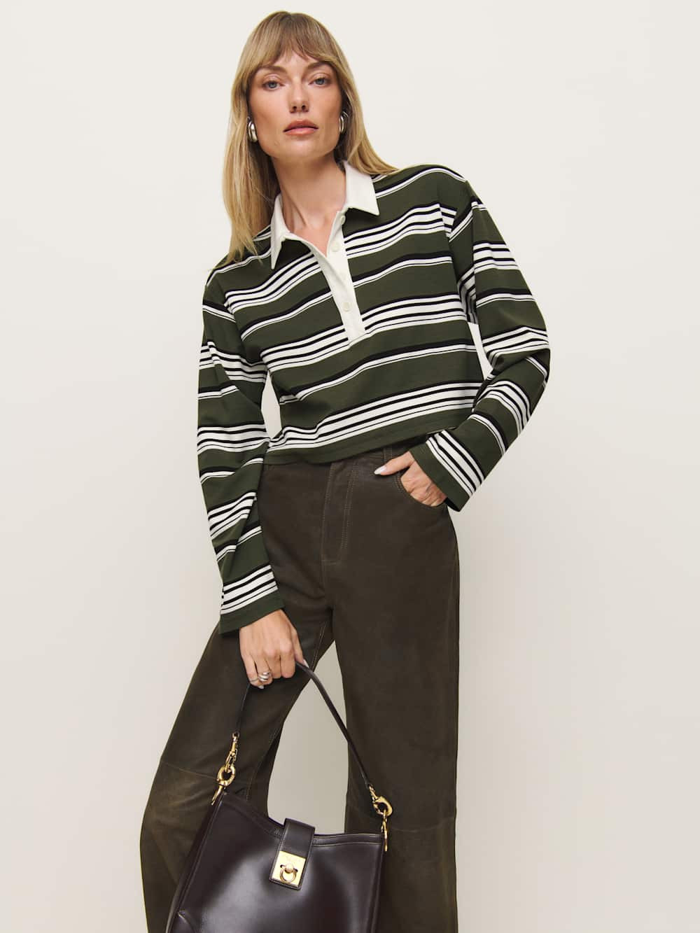 Anna Rugby Shirt | Reformation (Global)