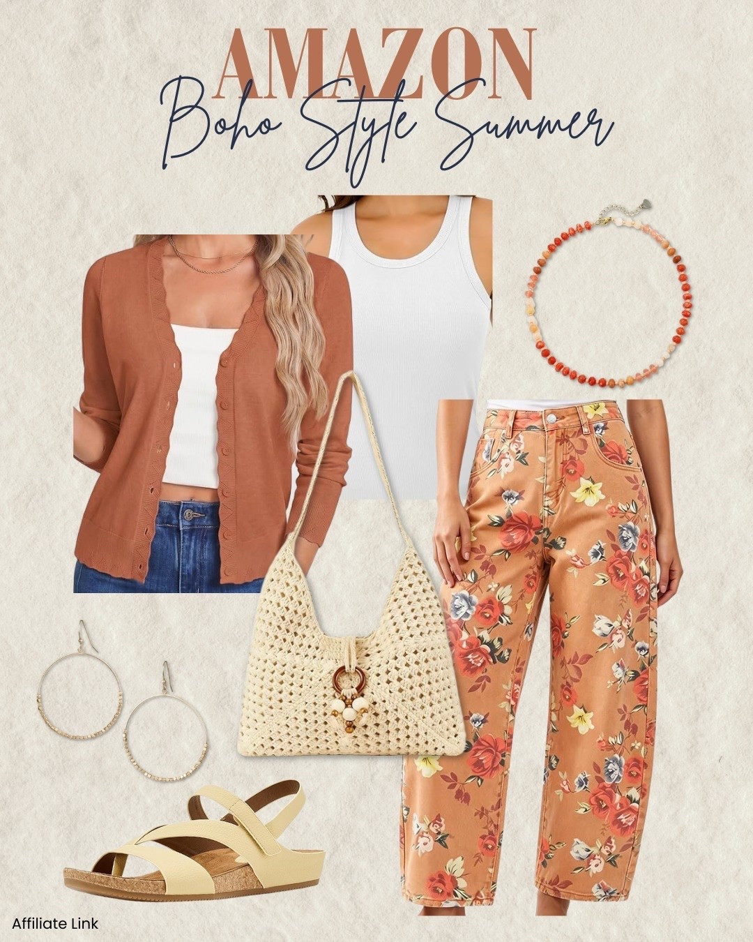 How to wear floral jeans? Start here! These are ADORABLE and perfect for summer right into fall.

#StyleInspoDaily #casualoutfitideas #casualfashion #barreljeans #AmazonOutfits #StyleOver50 #SummerOutfitIdeas

Affiliate Link