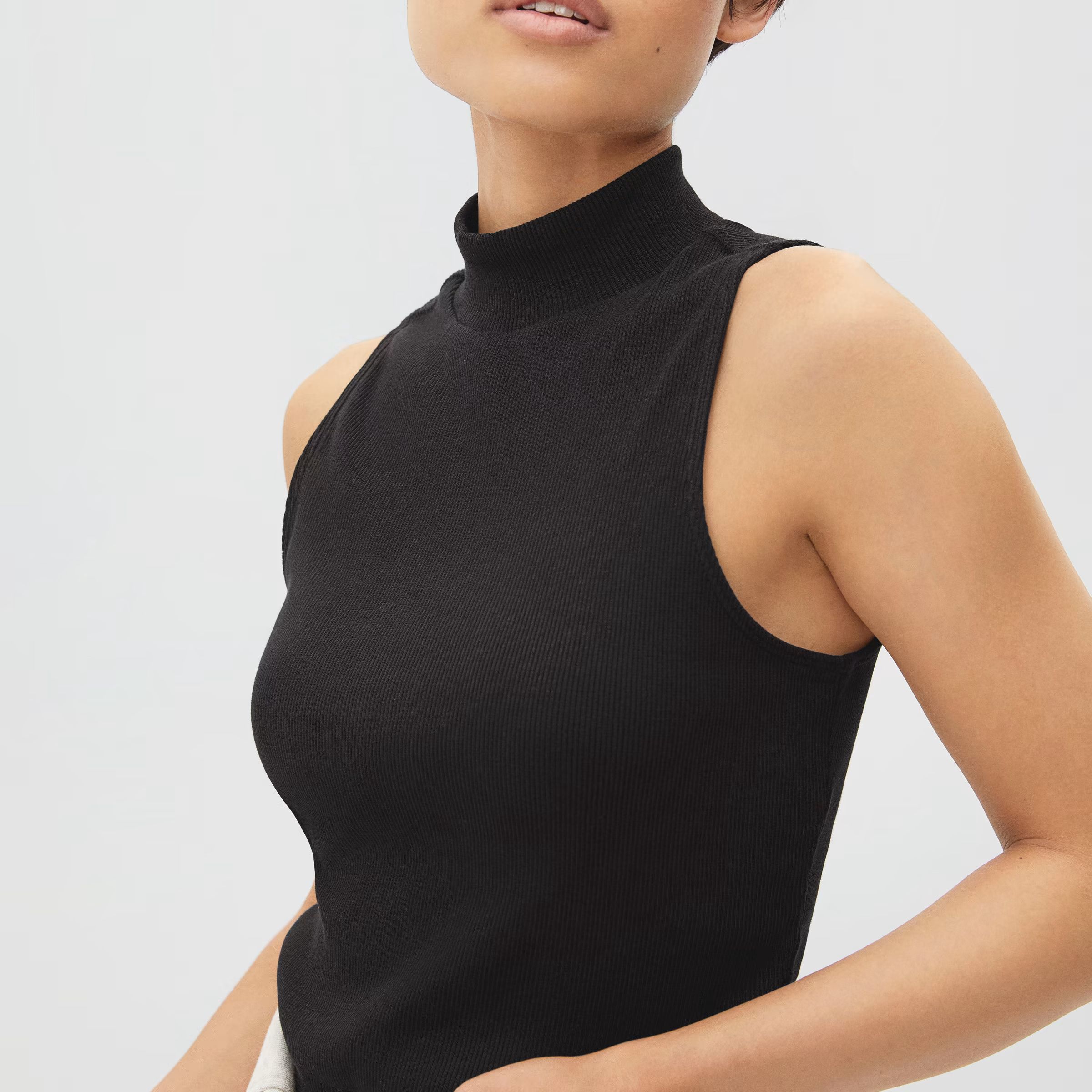 The Ribbed Mockneck Tank | Everlane