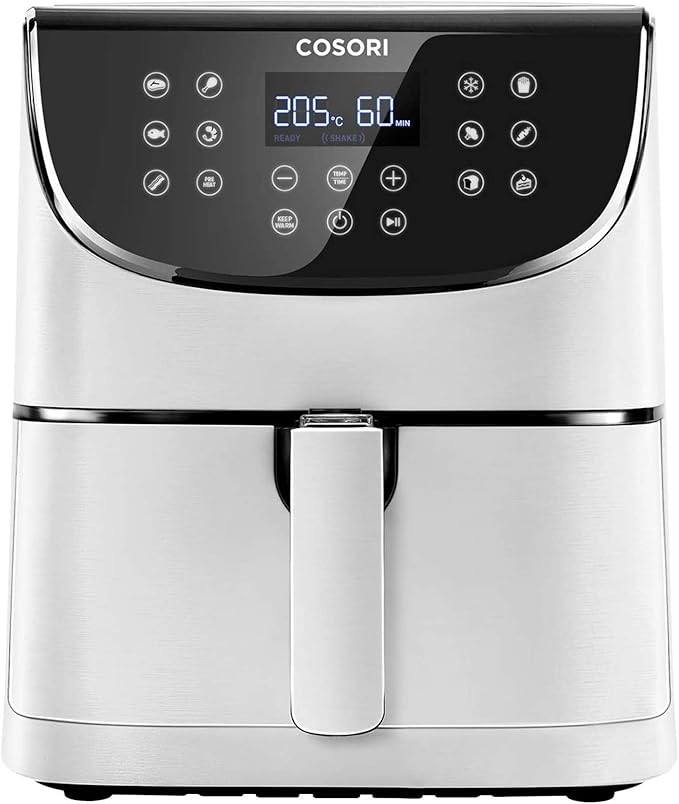 COSORI Air Fryer with 100 Recipes Cookbook,1700W Max XL 5.5 L Digital Touchscreen Air Fryers Oven... | Amazon (UK)