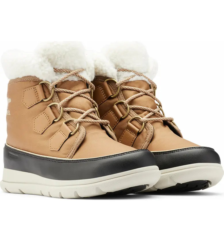 Explorer Carnival Waterproof Boot with Faux Fur Collar | Nordstrom Rack