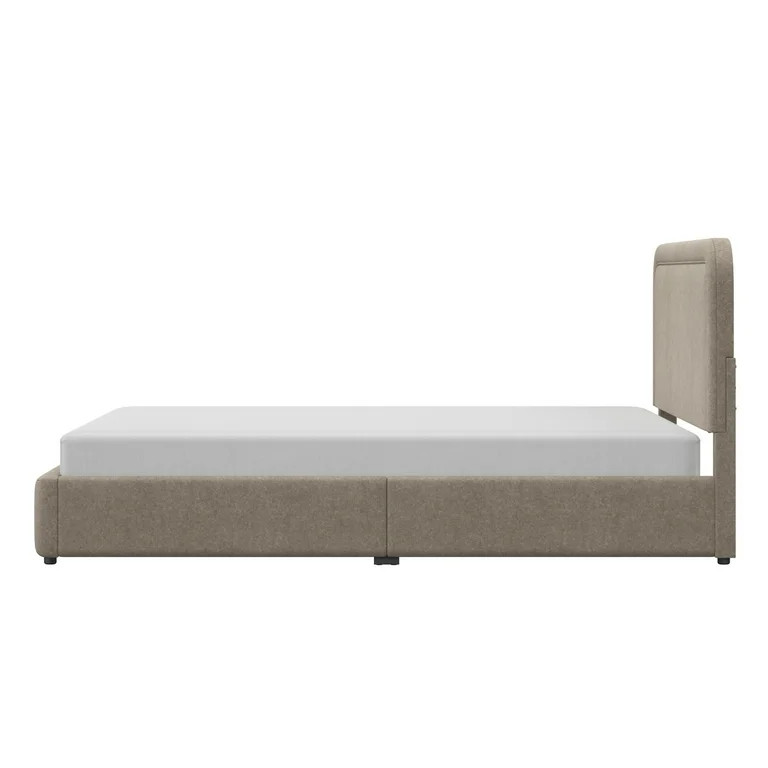 Better Homes & Gardens Juliet King Platform Bed, Sand | Walmart (US)