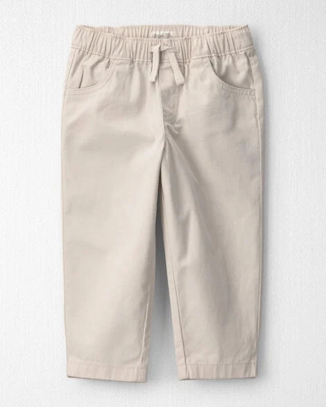 Toddler Organic Cotton Baggy Twill Pants - Little Planet | Carter's | Carter's Inc