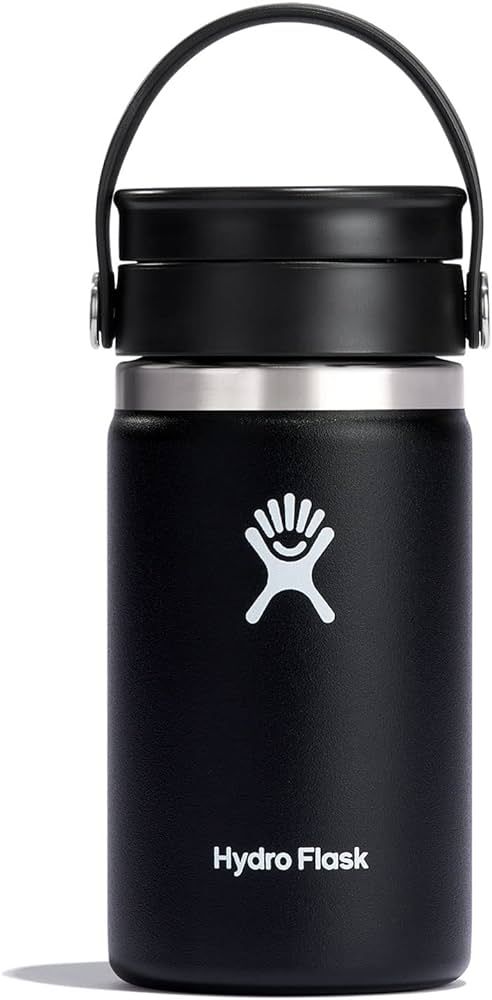Hydro Flask Stainless Steel Wide Mouth Bottle with Flex Sip Lid and Double-Wall Vacuum Insulation... | Amazon (US)