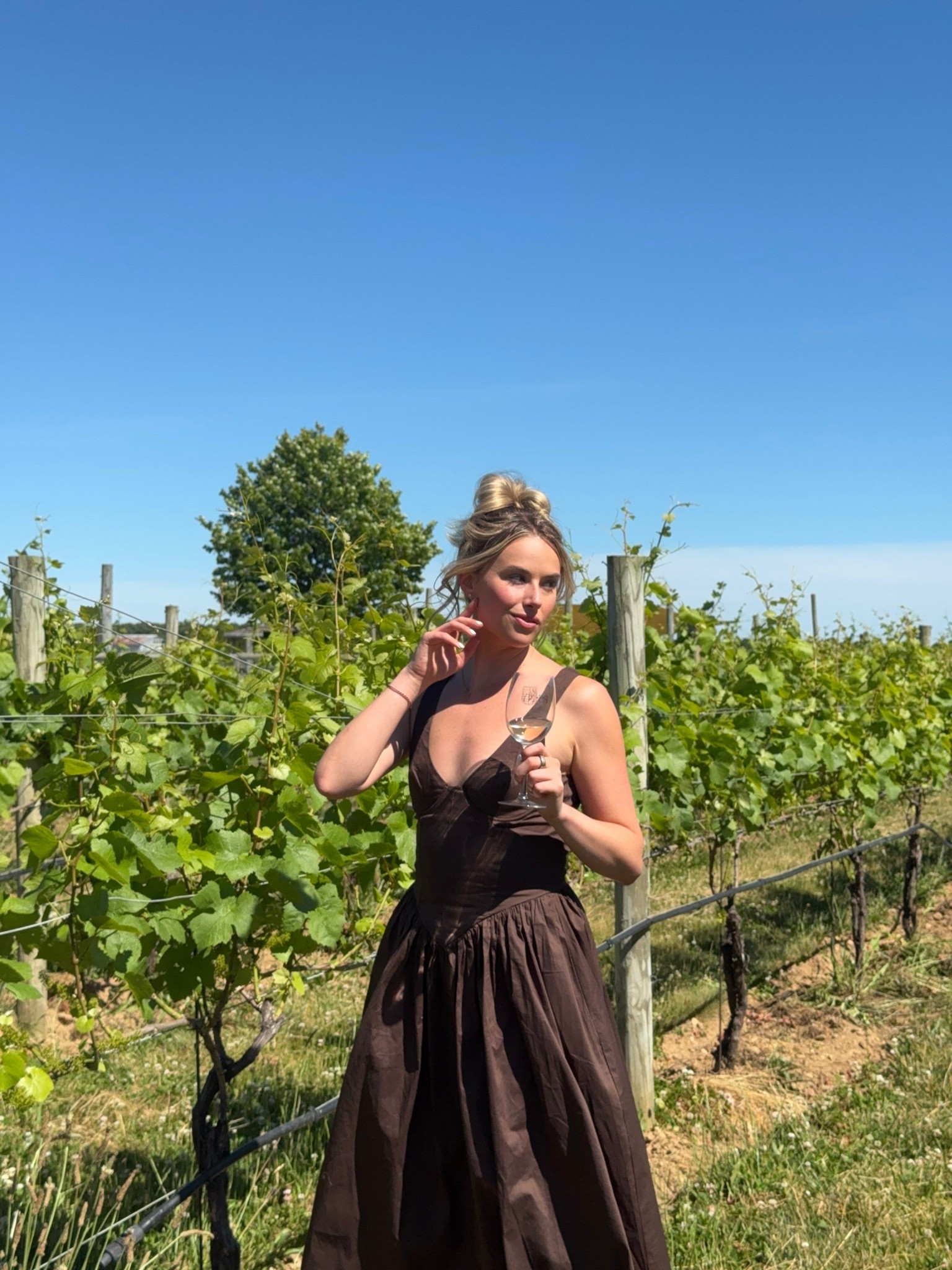 Winery dress link obsessed with this corset dress from showpo with pockets

#LTKdayinmylife #LTKootd