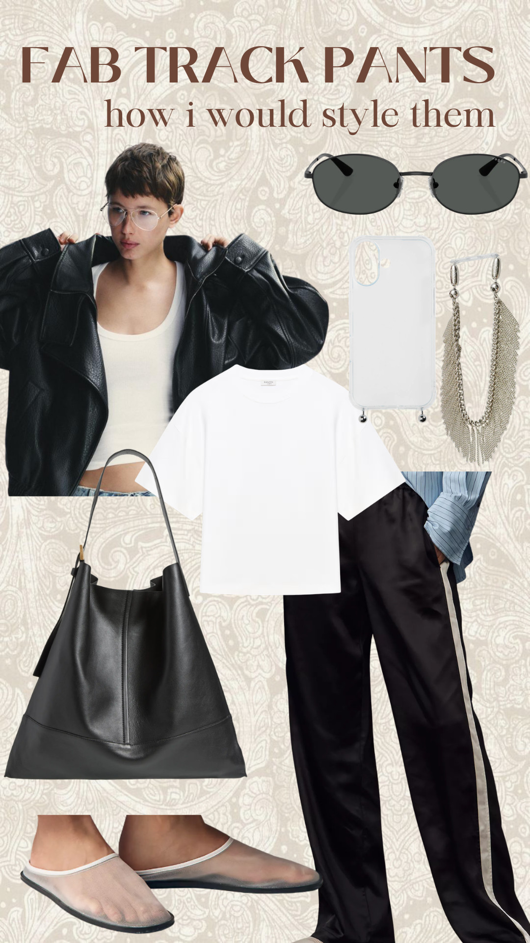 How to style my favorite track pants <3 

 #LTKootd #LTKSeasonal