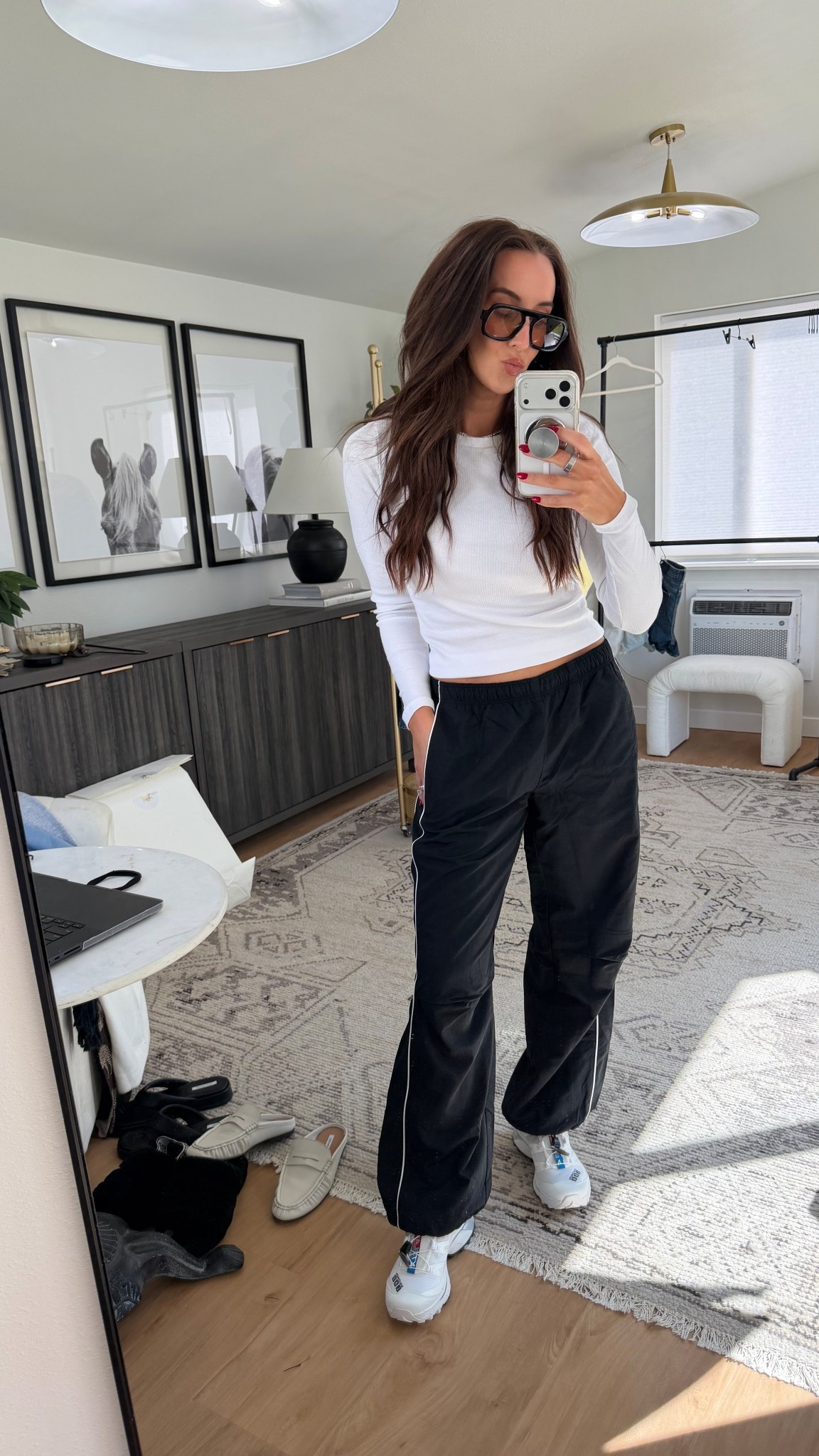 easy spring outfit for the sports moms 🌧️ 

Ribbed long sleeve: M
Track pants: M


#LTKmomlife #LTKootd #LTKgrwm