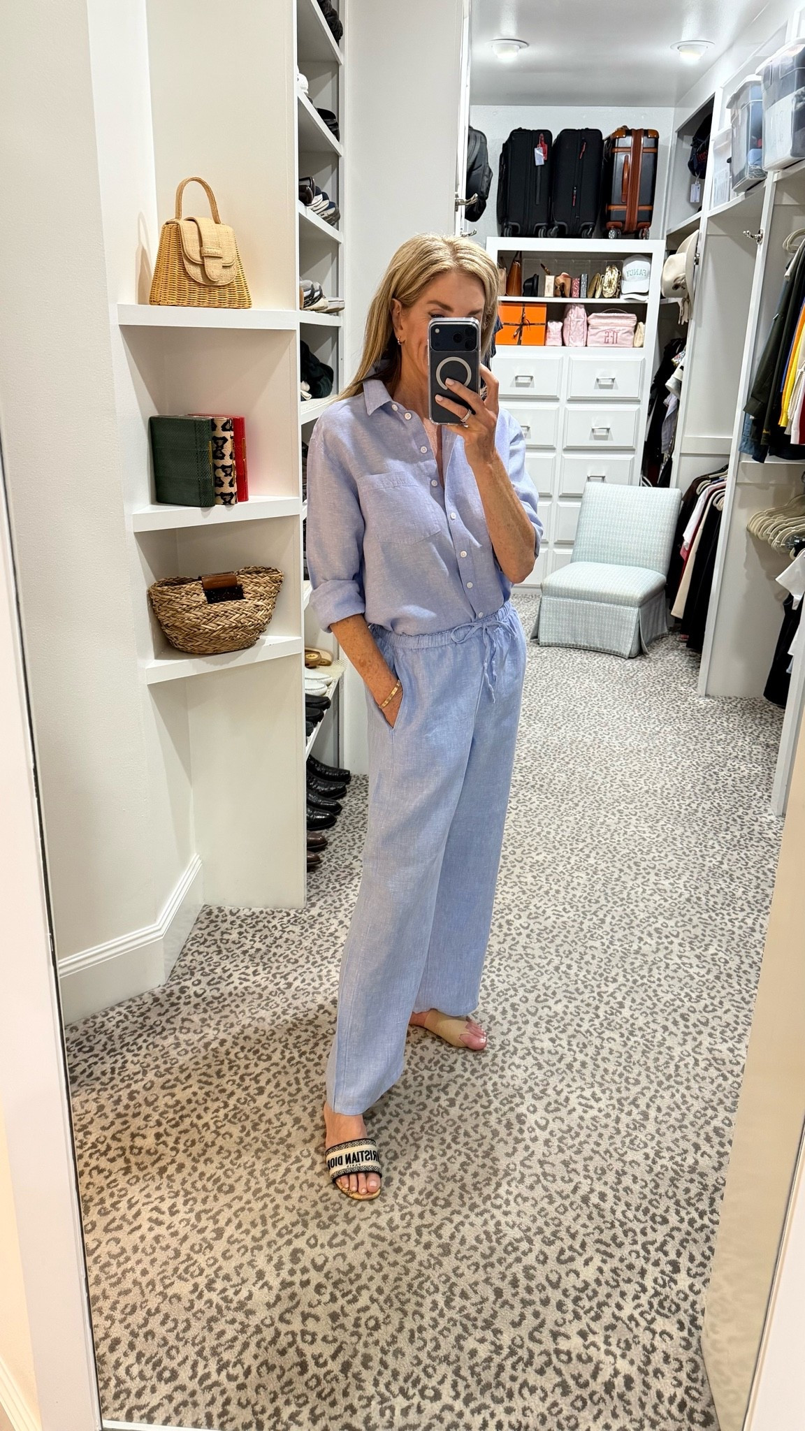 Easy everyday linen set for summer. Size S

@jcrew

#LTKootd #LTKSeasonal #LTKOver40