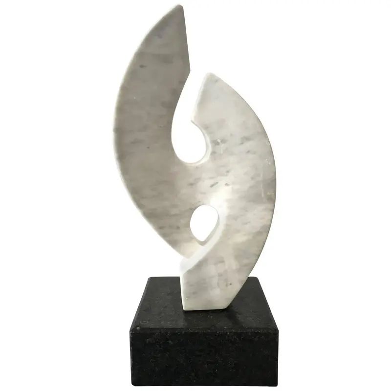 Bruno Giorgi Mid-Century Modern Marble Sculpture | Chairish