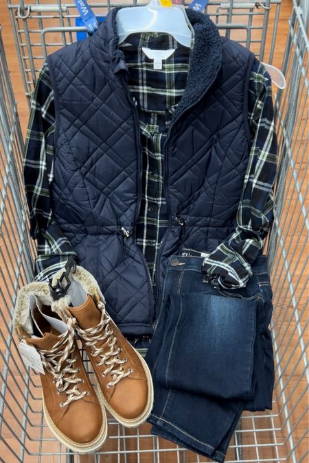 Classic winter outfit at Walmart! Save on the clothes and splurge on the shoes I’ve linked here. 

#LTKHoliday #LTKstyletip #LTKunder50