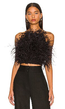Cult Gaia Joey Top in Black from Revolve.com | Revolve Clothing (Global)