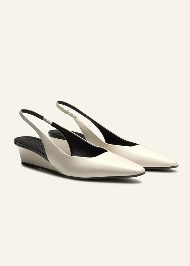 Chisel Toe Wedge Slingback | ME+EM US
