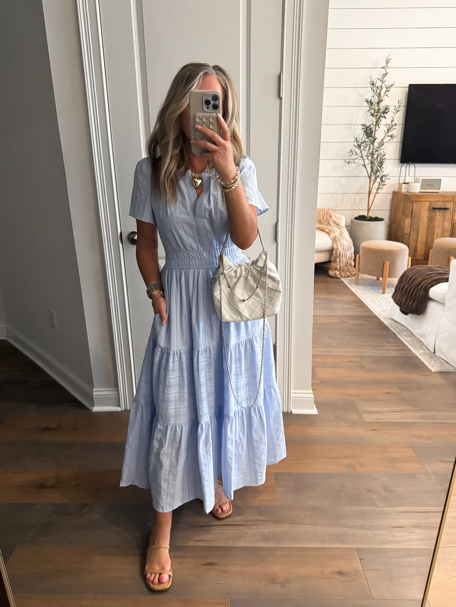 The prettiest maxi dress under $50! Entire look is from Amazon. Wearing size S in dress.

Amazon finds, look for less, spring dress, eyelet maxi dress, vacation, spring and summer, resort wear, flattering, brunch look, church outfit, handbag, vacay look, outfit inspo, affordable fashion, everyday style, styled look, petite style. 



 

 #LTKootd #LTKPetite
