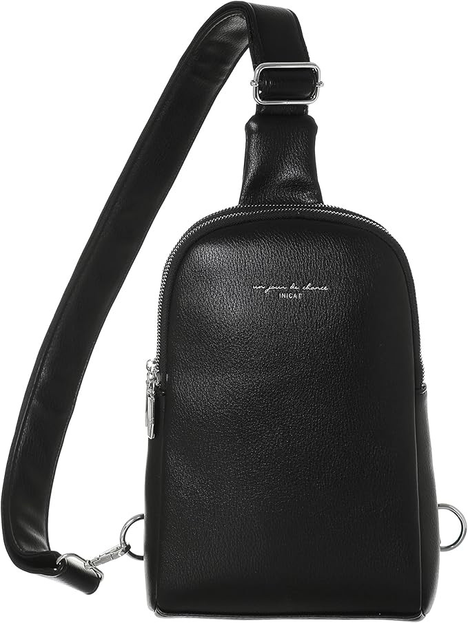 INICAT Small Crossbody Sling Bag Fanny Packs Purses Chest Bag for Women Men Teen Girls | Amazon (US)