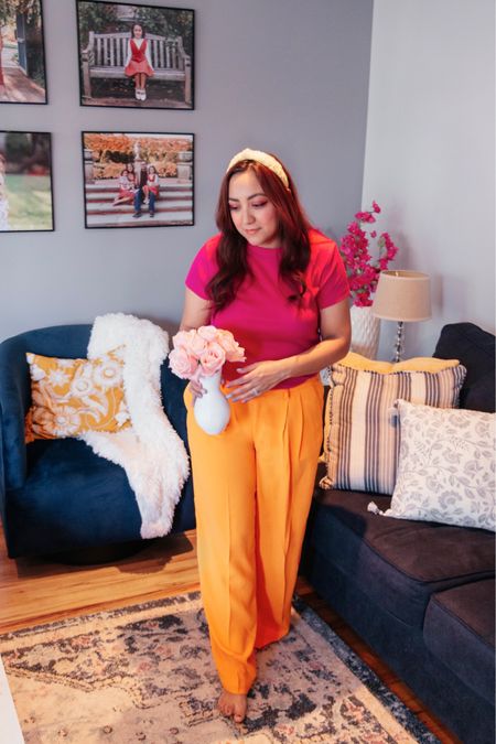 My living room decor! I’ve been waiting so long to have my own place and I’m so happy with how my home decor turned out! Sofa, decorative throw pillows, coffee table, wall art. A colorful, Mexican inspired living room. Boho eclectic decor. 
Add some color to your life 😊 And I love these orange pants and pink top!

#homedecor #livingroom #livingroomdecor #home #sofa #decorativepillows #throwpillows #color #colorfuldecor #eclectic #boho #mexican #mexicandecor #wallart #coffeetable #yellow #blue #orange #pink #trend #trending #ltkstyletip #springwear #springoutfit #springdecor

#LTKsalealert #LTKhome #LTKFind