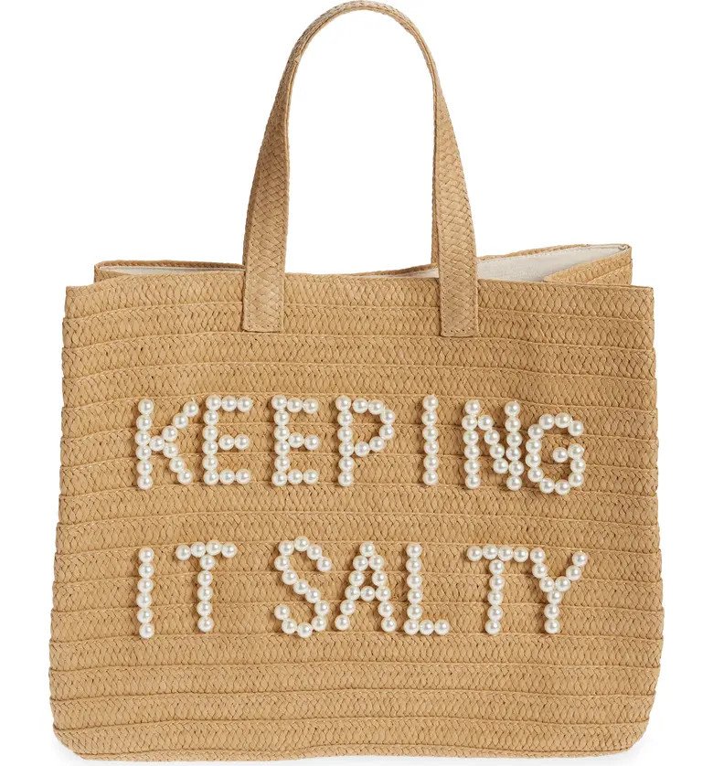 btb Los Angeles Je T'aime Woven Tote | Nordstrom | Nordstrom