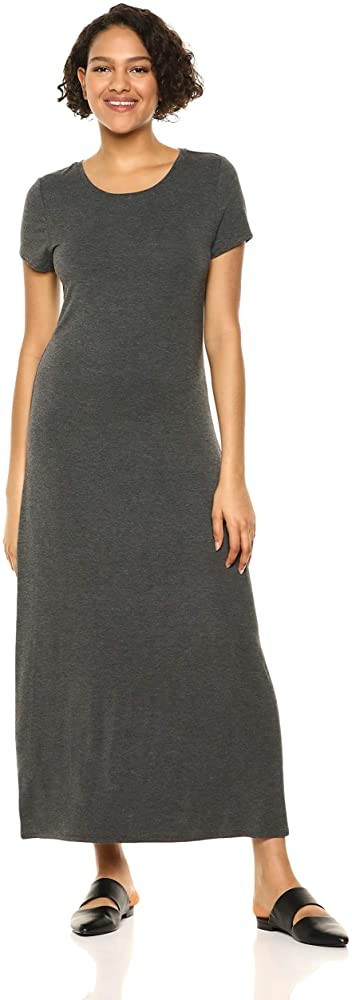 Women's Short-Sleeve Maxi Dress | Amazon (US)