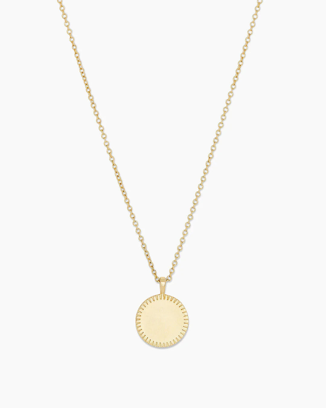 Bespoke Coin Necklace (gold) | Gorjana