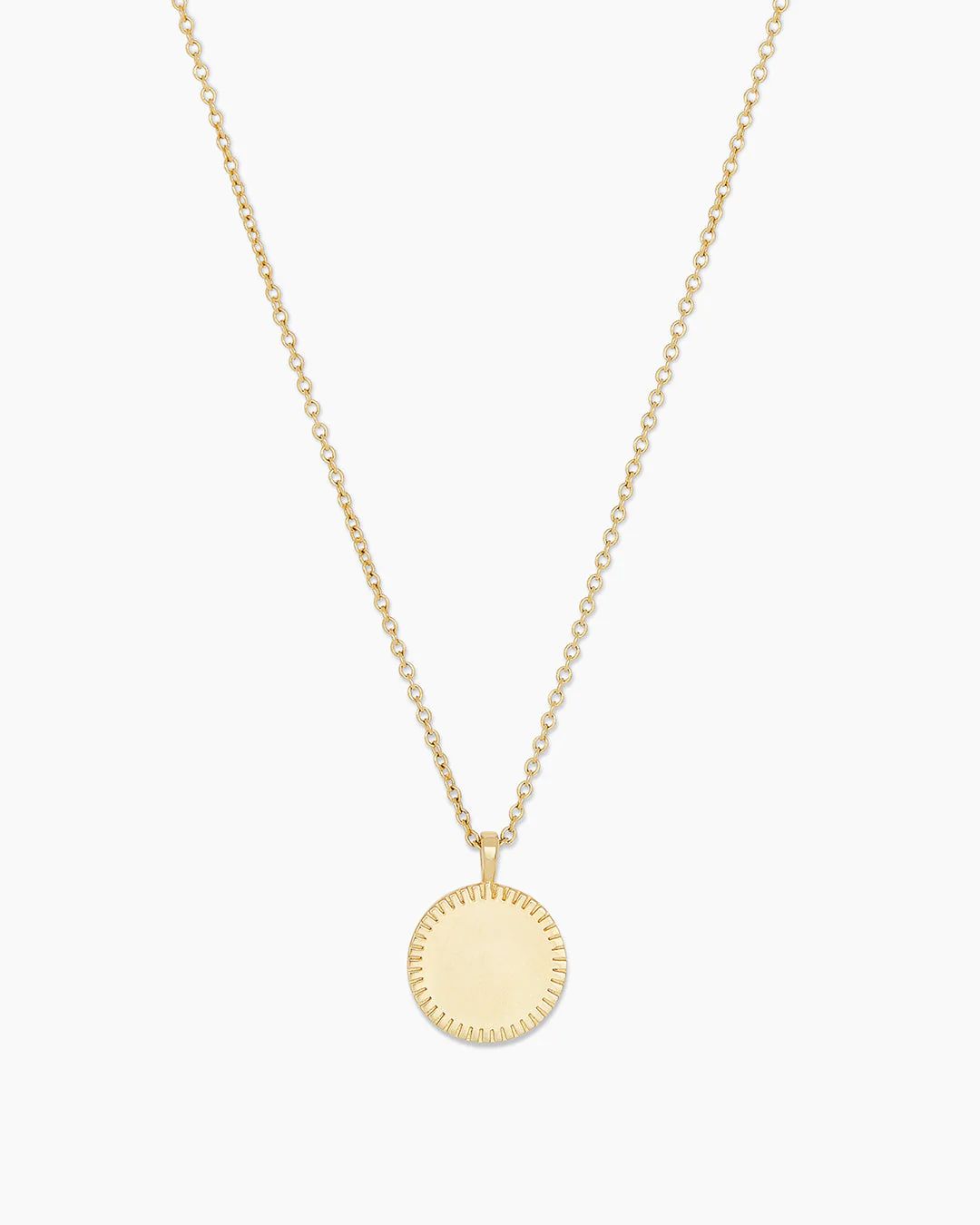 Bespoke Coin Necklace (gold) | Gorjana