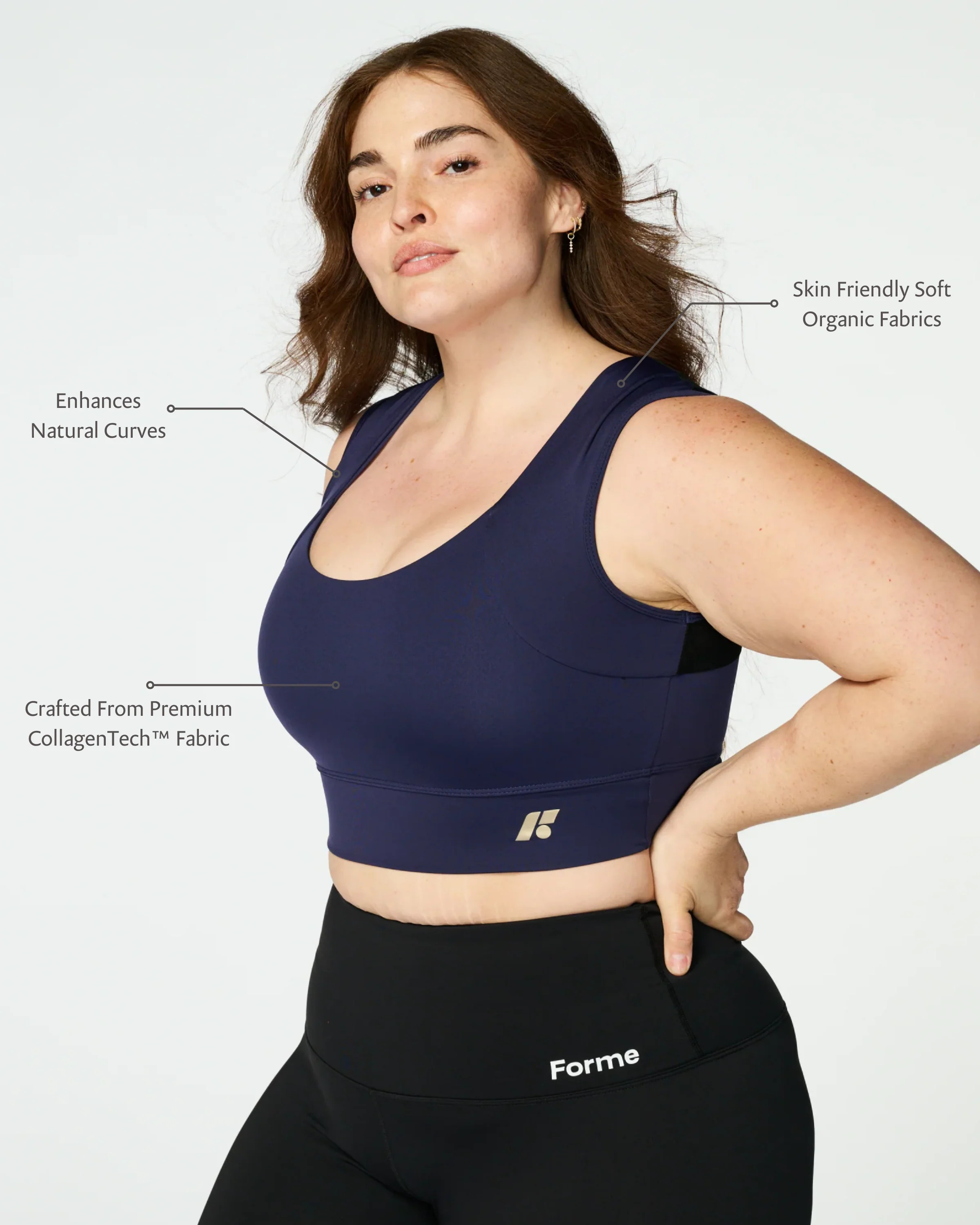 Collagen Power Bra: Hydrated Posture Support | Forme® | Forme.Science (US)