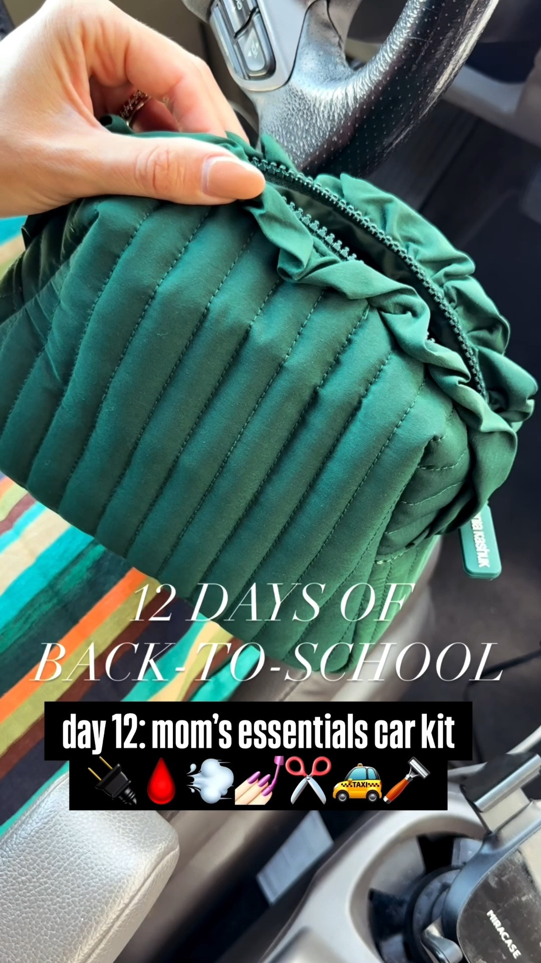 The Mom’s Car 🆘 Pouch — everything I keep stocked in my car for those “wait, do I have—” moments! Linking the pouch plus every item inside 🚗 

#LTKback2school #LTKfamily #LTKfindsunder50

#LTKmomlife #LTKOver40 #LTKdayinmylife