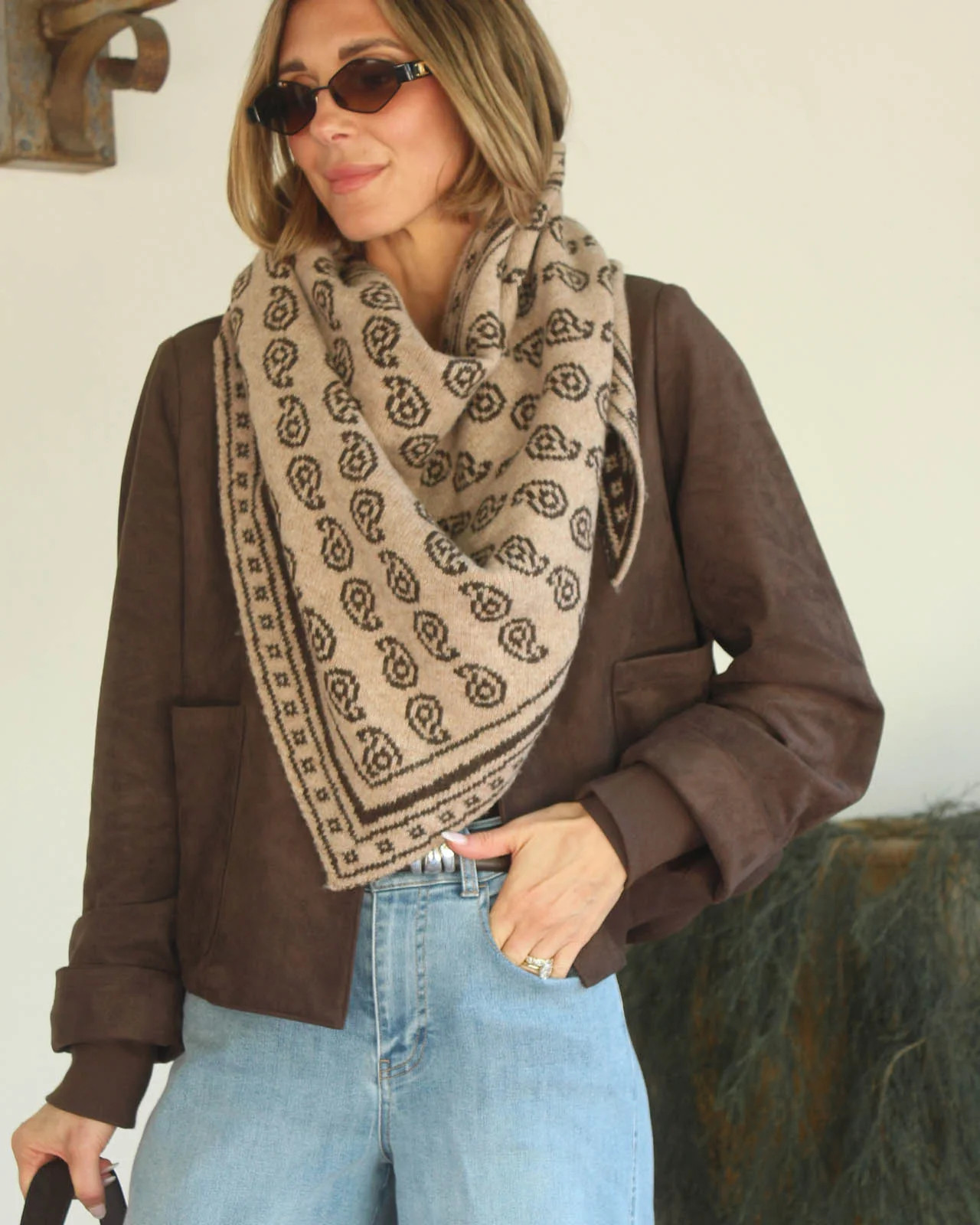 Splendid x @Cellajaneblog Reversible Neck Scarf | Spiffy & Splendid