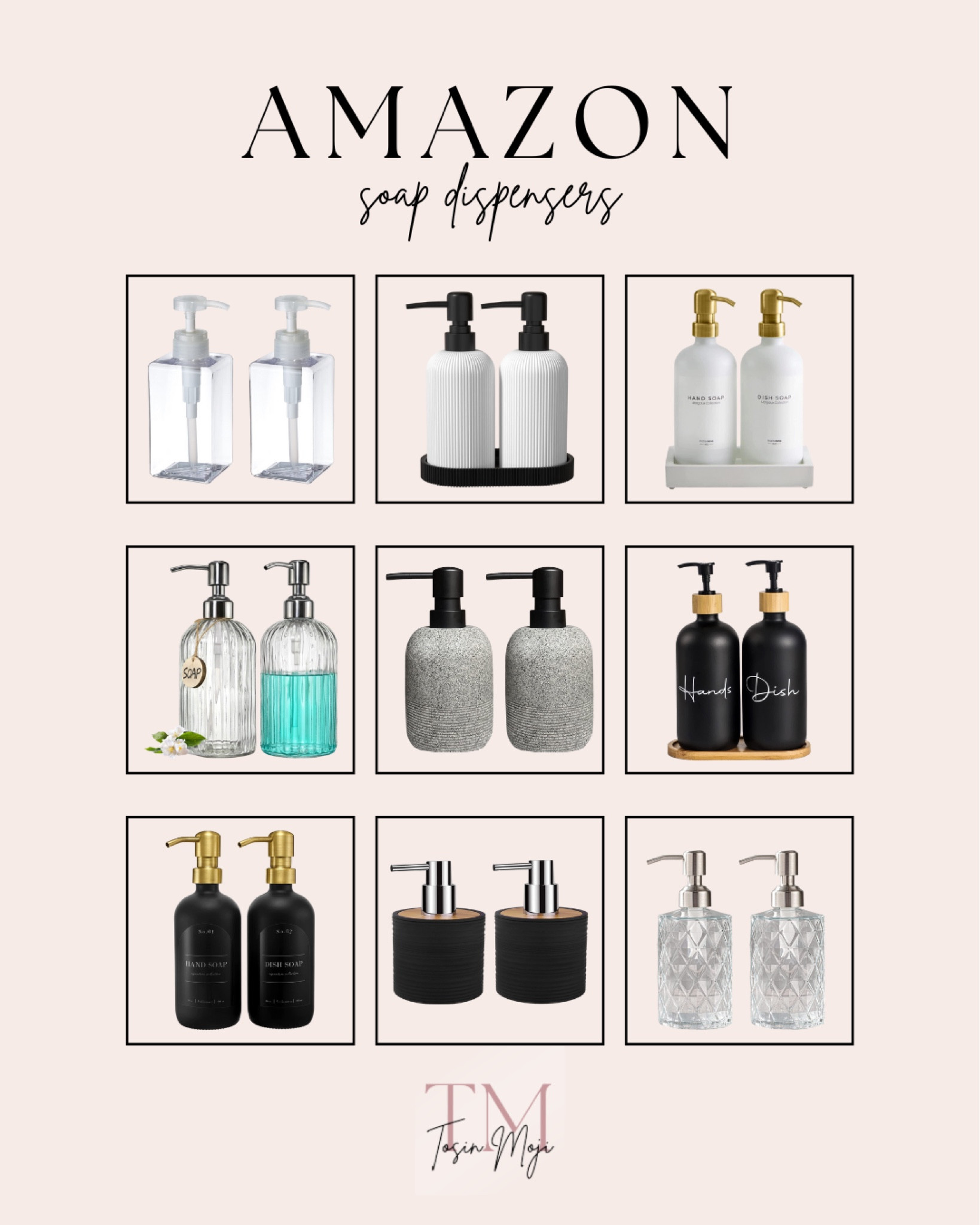 Amazon home finds soap dispensers for kitchen and bathroom

#LTKunder50 #LTKhome #LTKFind