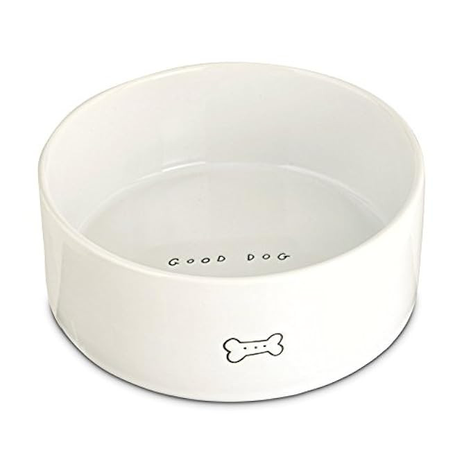 Harmony Good Dog Ceramic Dog Bowl | Amazon (US)