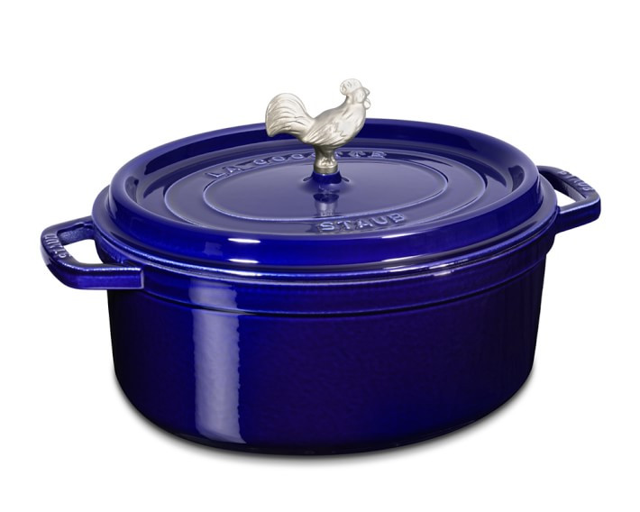 Staub Enameled Cast Iron Coq Au Vin Dutch Oven, 5 3/4-Qt. | Williams-Sonoma