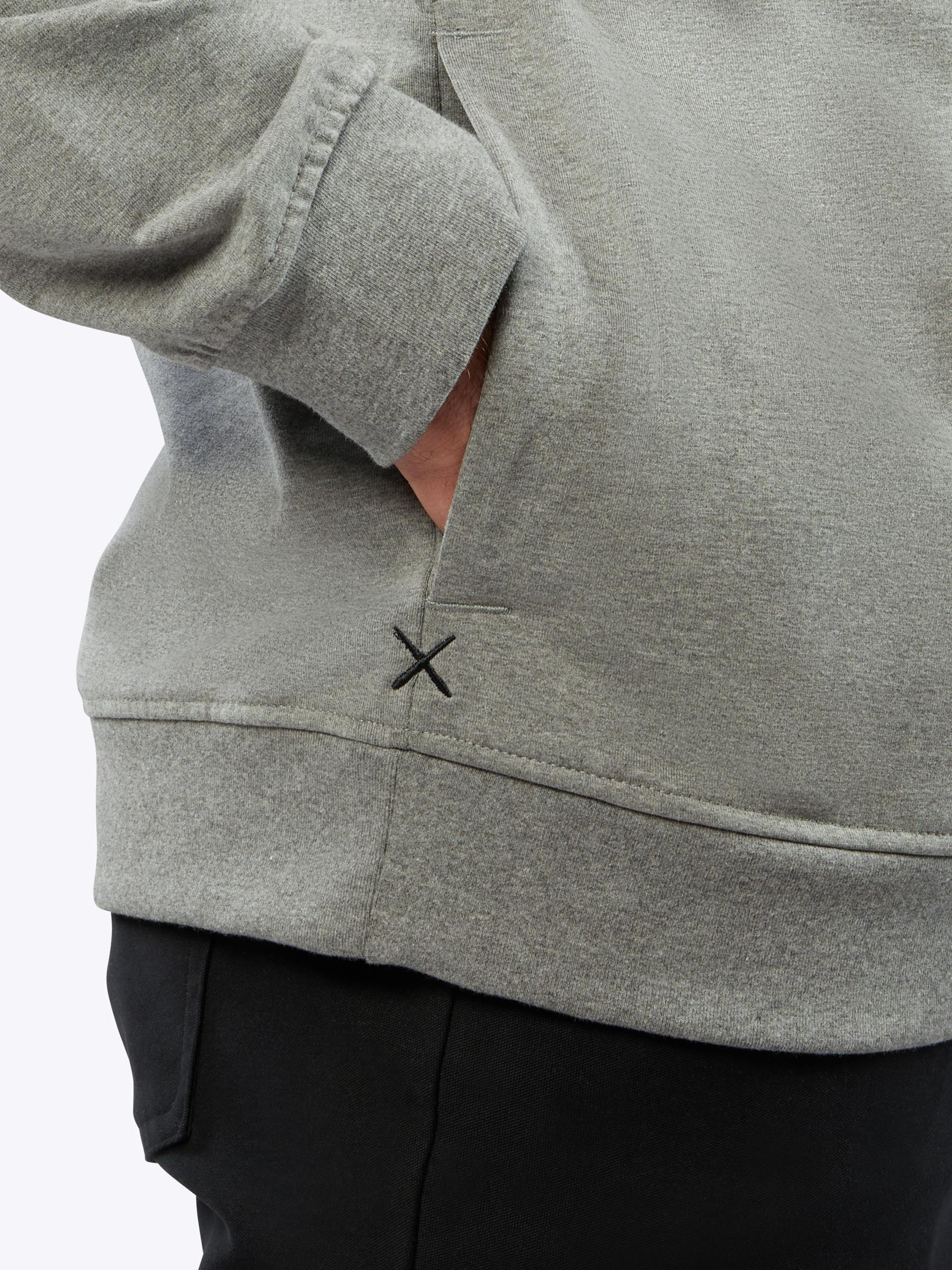 Hyperloop Hoodie | Heather Grey Signature-fit | Cuts Clothing Inc.