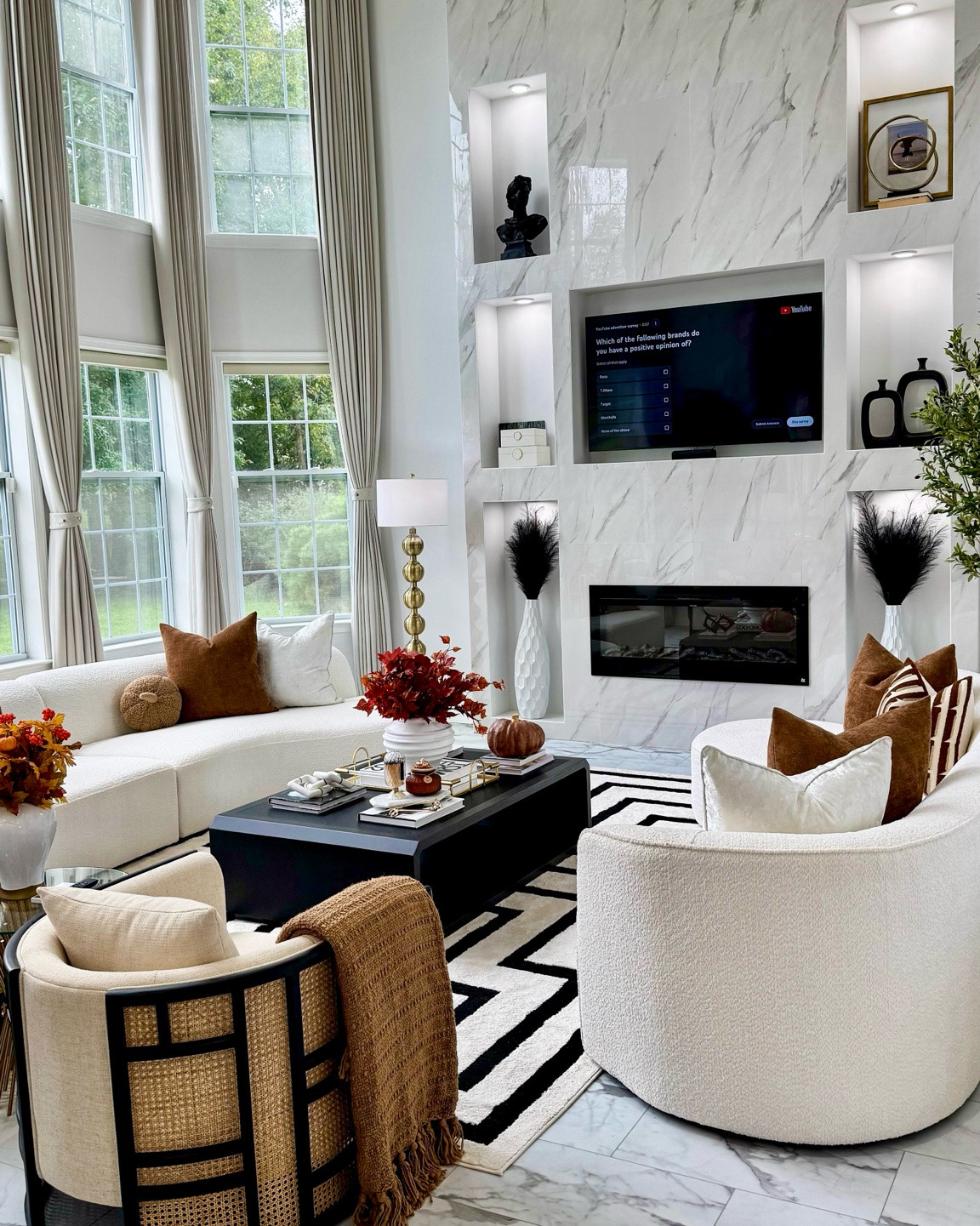 Fall in my home 🏡 🍂 Tap below to shop! Follow me @omabelle for more Fashion, Home & everything inbetween. Glad to have you here!!! 💕😊🙏

Home | Home decor |Entryway decor | Entryway table | console table | Buffet table | Accent table
Pottery barn | Amazon home
Restoration hardware look for less |Luxe for less | Entryway ideas | Foyer table | Foyer decor | Sofa table | Black sofa table | Black console | Black accent table
| Black wooden table |Living room decor | Rugs | Area rug | Neutral rug | Living room family room rug | Sofa sectional | Washable cleanable sofa | Family friendly sofa furniture | Stain resistant fabric sofa | Cloud sofa | Family kid toddler | pet friendly sofa | Coffee table | Livingroom | Home decor | bedding | bedroom | fall decor |  fall porch | dresser | rug | kitchen | dispenser | cutlery set | knives

#LTKHome #LTKU #LTKmomlife