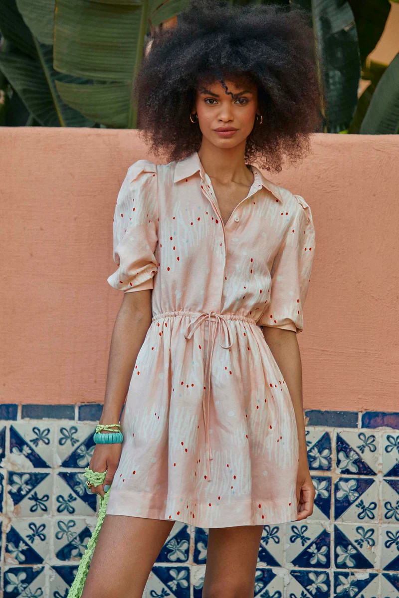 McCauley Dress | Cinched Waist Dress | Hunter Bell | Hunter Bell