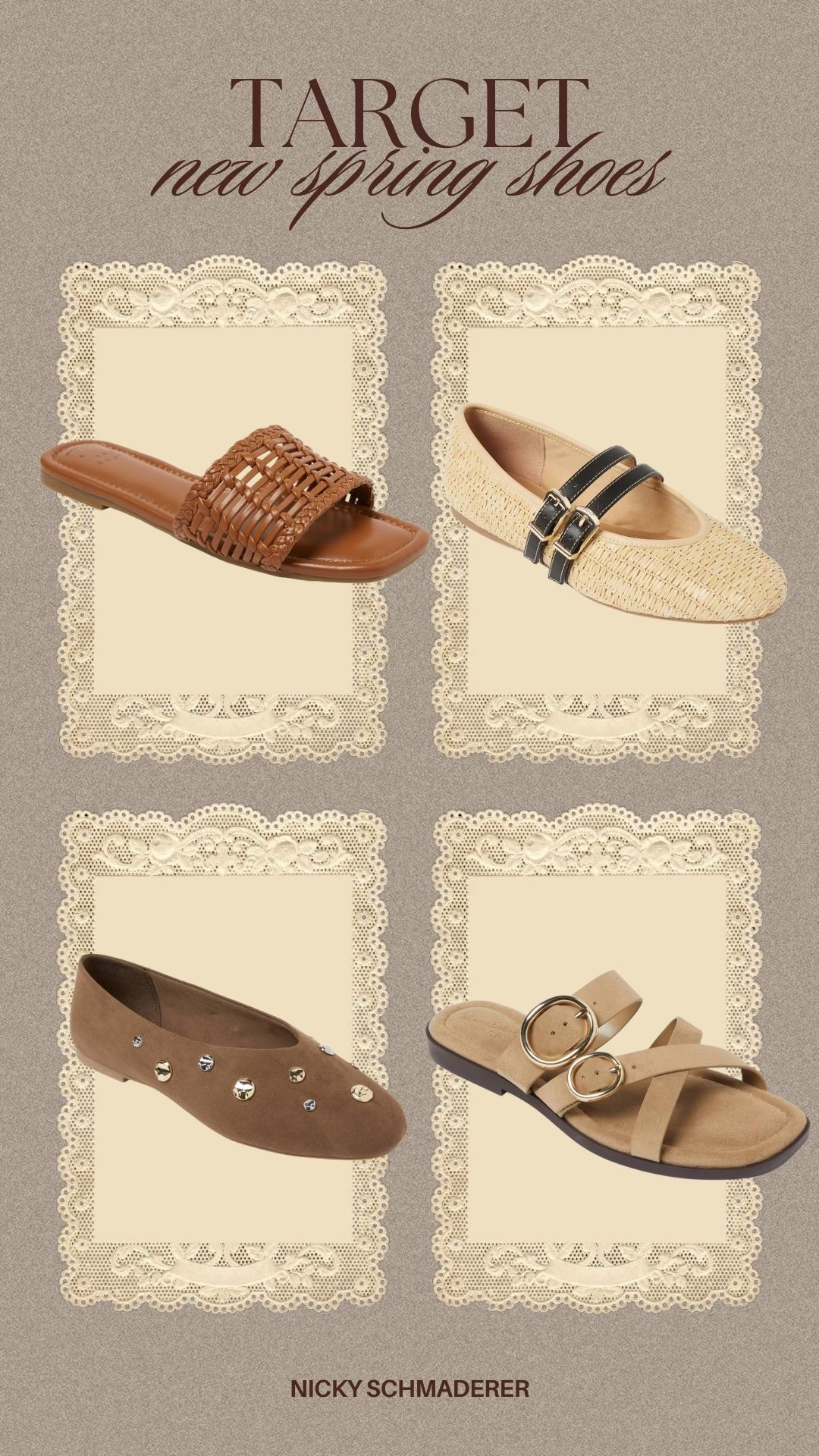 New target spring flats 
Target sandals
Women’s shoes 


#LTKSeasonal #LTKdayinmylife #LTKTravel