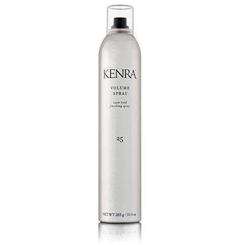 Kenra Professional Volume Spray 25 80% | Super Hold Finishing & Styling Hairspray | Flake-free & Fast-drying | Wind & Humidity Resistance | All Hair Types | 10 oz | Amazon (US)