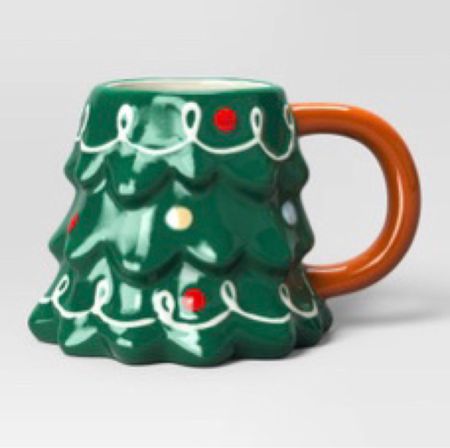 Christmas tree mug
Target $5
Christmas 

#LTKSeasonal #LTKhome #LTKstyletip
