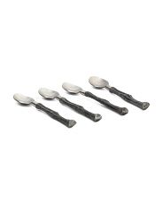 4pk Stainless Steel Skeleton Spoons | TJ Maxx