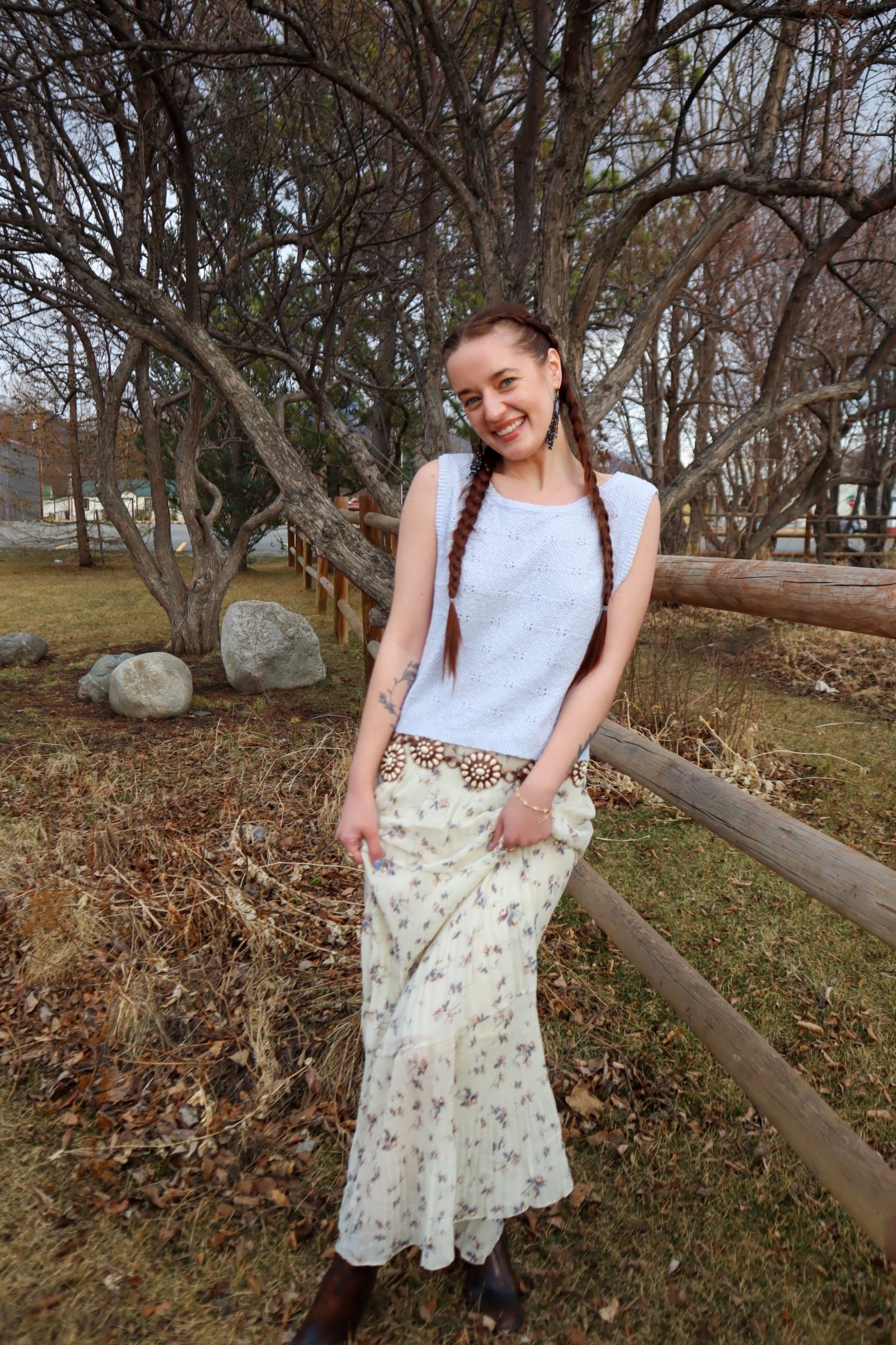 Feminine = braids, belts, and skirts 🕊️

#LTKStyleTip #LTKPetite #LTKBeauty