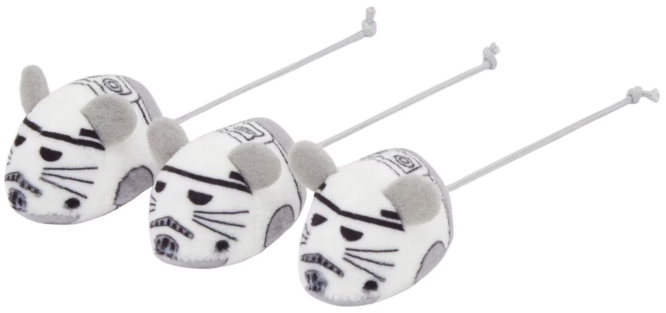STAR WARS STORMTROOPER Plush Mice Cat Toy with Catnip, 3 count - Chewy.com | Chewy.com