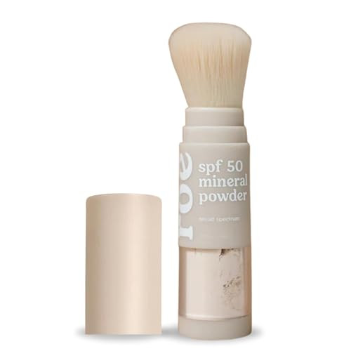 Kids SPF 50 Brush On Mineral Sunscreen Powder, Reef-Friendly, Easy to Apply for Kids, Babies & Pa... | Amazon (US)
