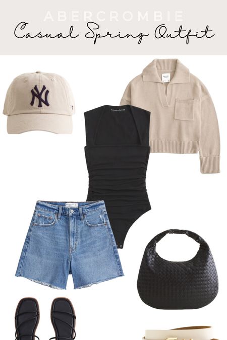 Casual Spring Outfit, womens spring outfit, casual outfit for women, casual spring outfit for women, Abercrombie spring outfit, Abercrombie jean shorts, Abercrombie bodysuit, Abercrombie dad short, cute spring outfits for women, Abercrombie womens outfit, Abercrombie womens style, spring outfits 2024, spring outfits 2024 trends, spring outfits casual, spring outfits aesthetic 

#LTKsalealert #LTKstyletip #LTKfindsunder100