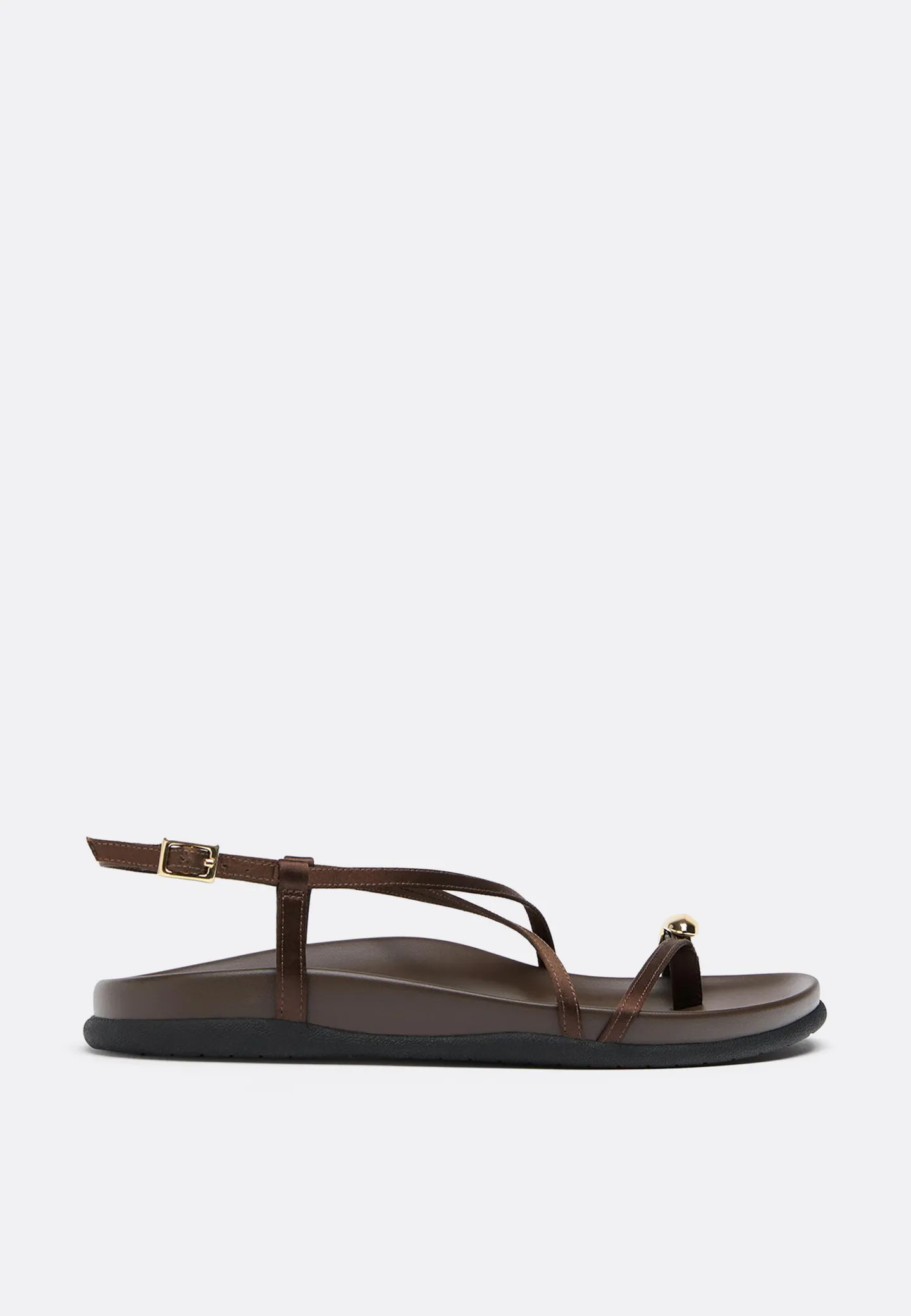 Flache Riemchensandalen mit Detail | Stradivarius DE