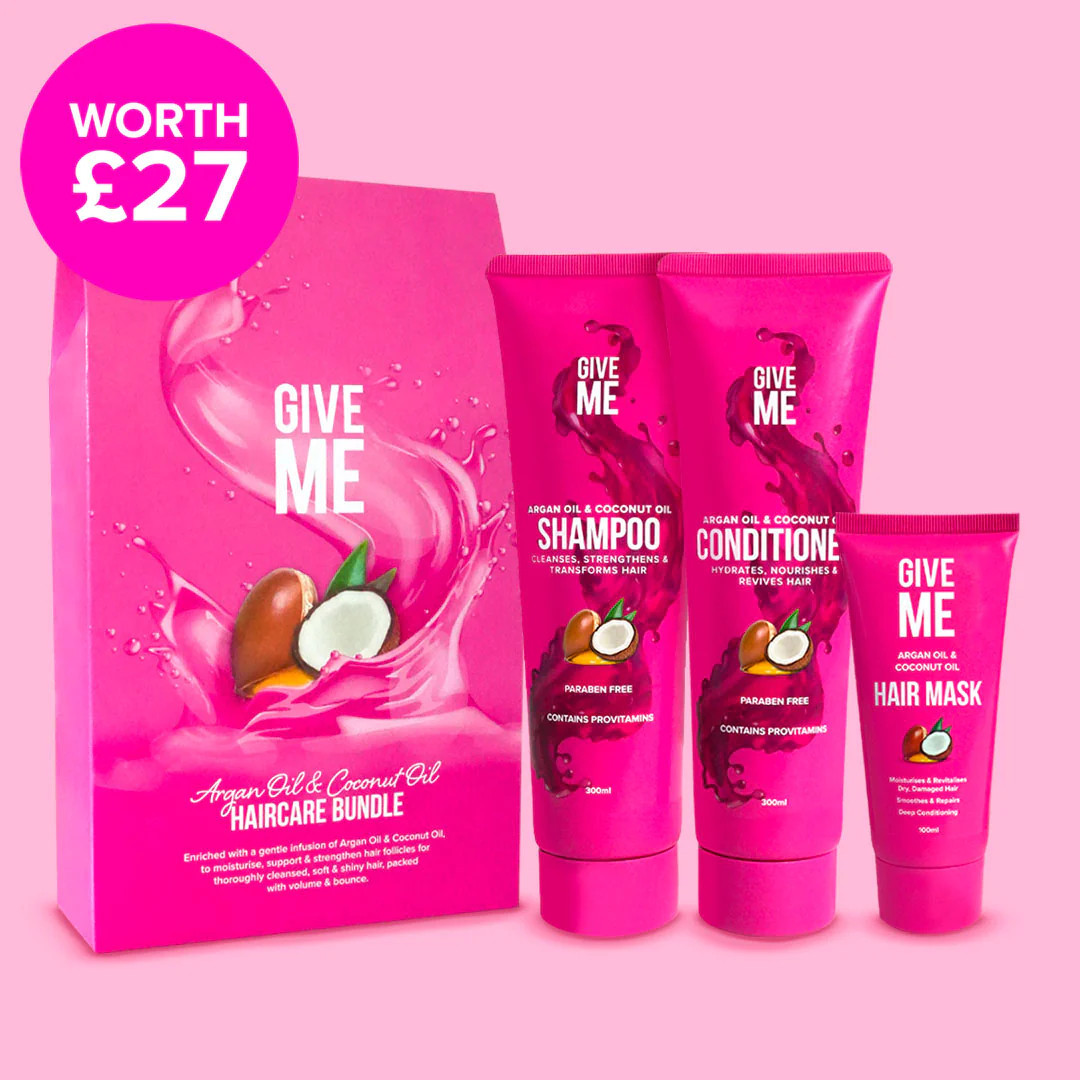 The Haircare Bundle - Argan Oil & Coconut Oil | Give Me Cosmetics