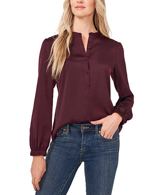 CeCe Button-Up Top & Reviews - Tops - Women - Macy's | Macys (US)
