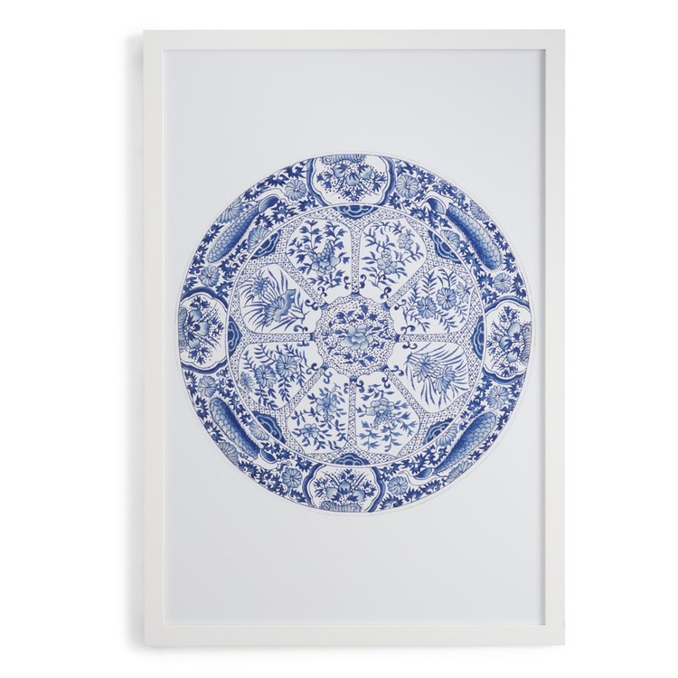 Elaborate Chinese Platter Wall Art Patterned Pot Wall Art Butterfly Kisses Wall Art Celestial Wall A | Wisteria LEGACY PROGRAM