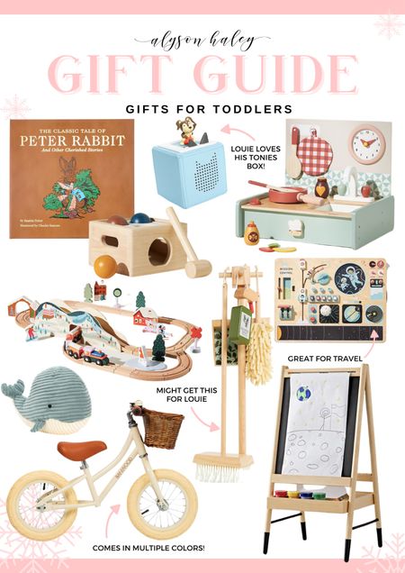 Check out this gift guide for toddlers! 

#LTKkids #LTKGiftGuide #LTKHoliday