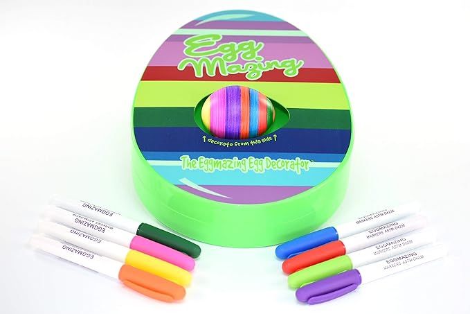 The Original EggMazing Easter Egg Decorator Kit - Includes 8 Colorful Quick Drying Non Toxic Markers | Amazon (US)